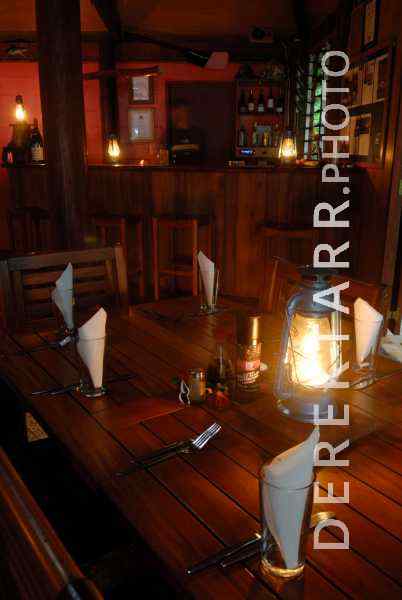Dinner by Lantern Light in the Matava Main Bure