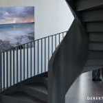 Interior design example - Derek Tarr photography in entry-staircase-first-lightning-october